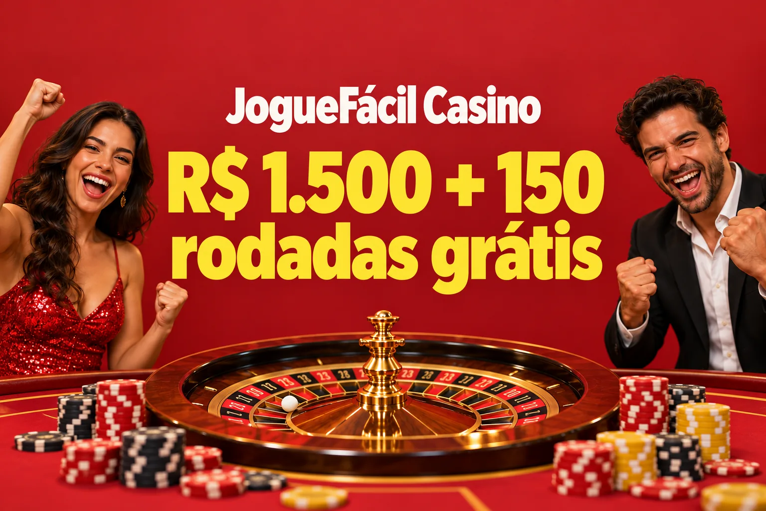 100% até R$ 1.500 + 150 rodadas grátis