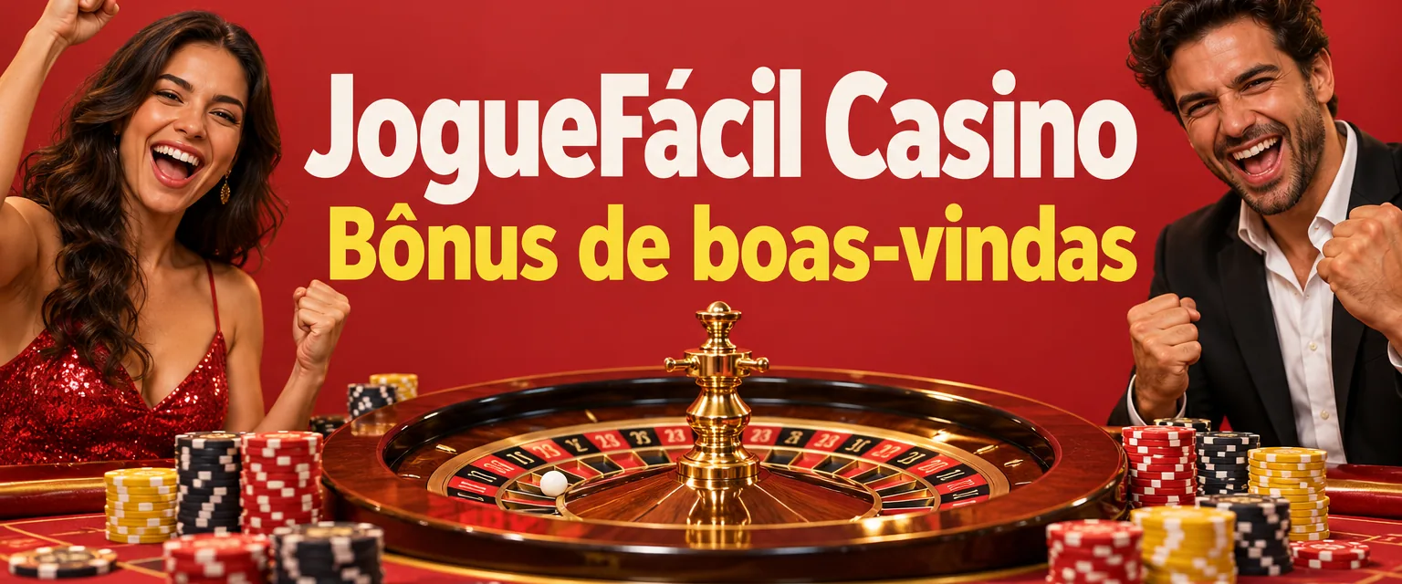 Mesa de roleta ao vivo do JogueFácil Casino com o bônus de 100% até R$ 1.500 e 150 rodadas grátis